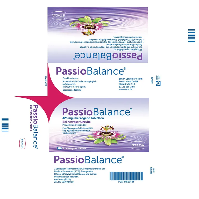 Shopapotheke Passio Balance® Passionsblumenkraut-Trockenextrakt Bei Nervöser Unruhe