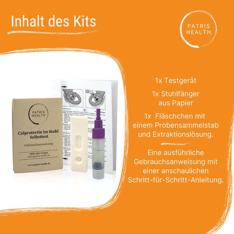 Shopapotheke Patris Health® Calprotectin Im Stuhl Selbsttest