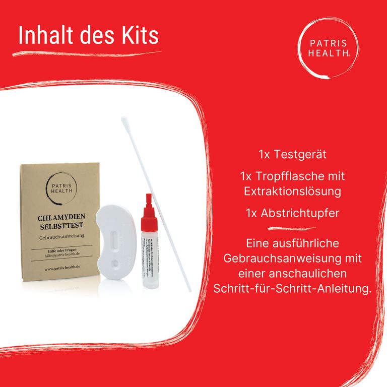 Shopapotheke Patris Health® Chlamydien Selbsttest (Nur Für Frauen)