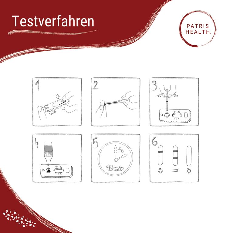 Shopapotheke Patris Health® Eisenmangel Selbsttest