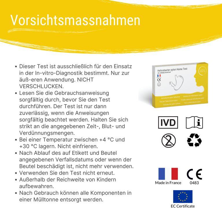 Shopapotheke Patris Health® Helicobacter Pylori Selbsttest