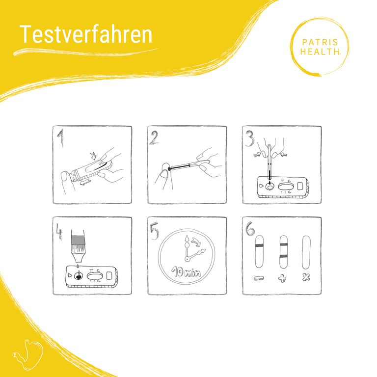 Shopapotheke Patris Health® Helicobacter Pylori Selbsttest
