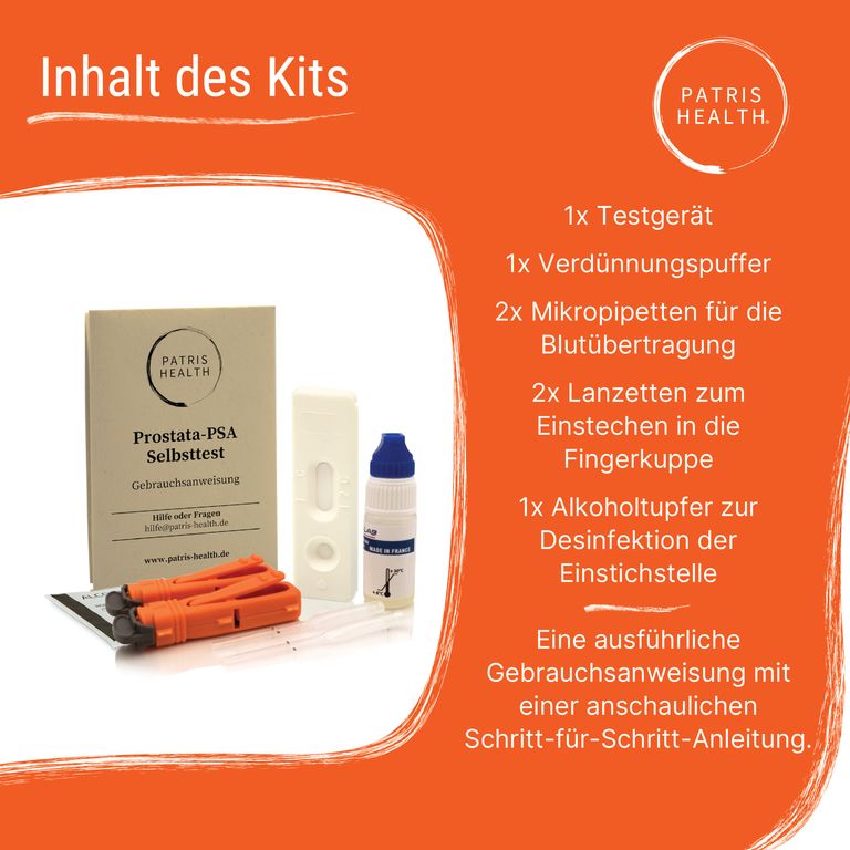 Shopapotheke Patris Health® Prostata-PSA Selbsttest
