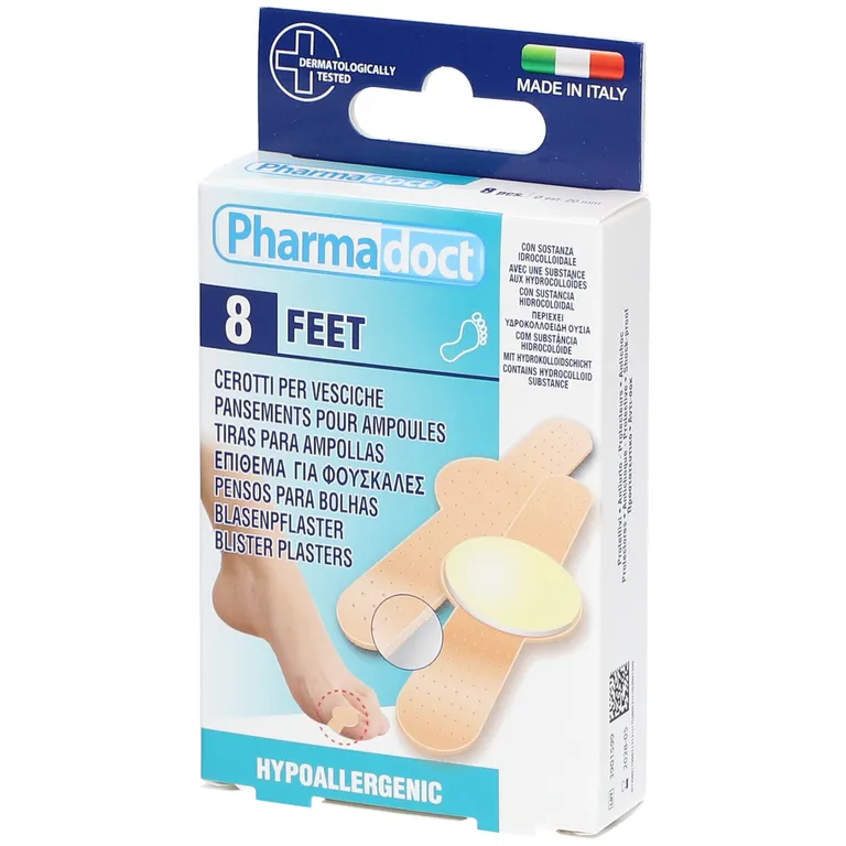 shopapotheke Pharmadoct Feet Blasenpflaster mit Hydrokolloidschicht