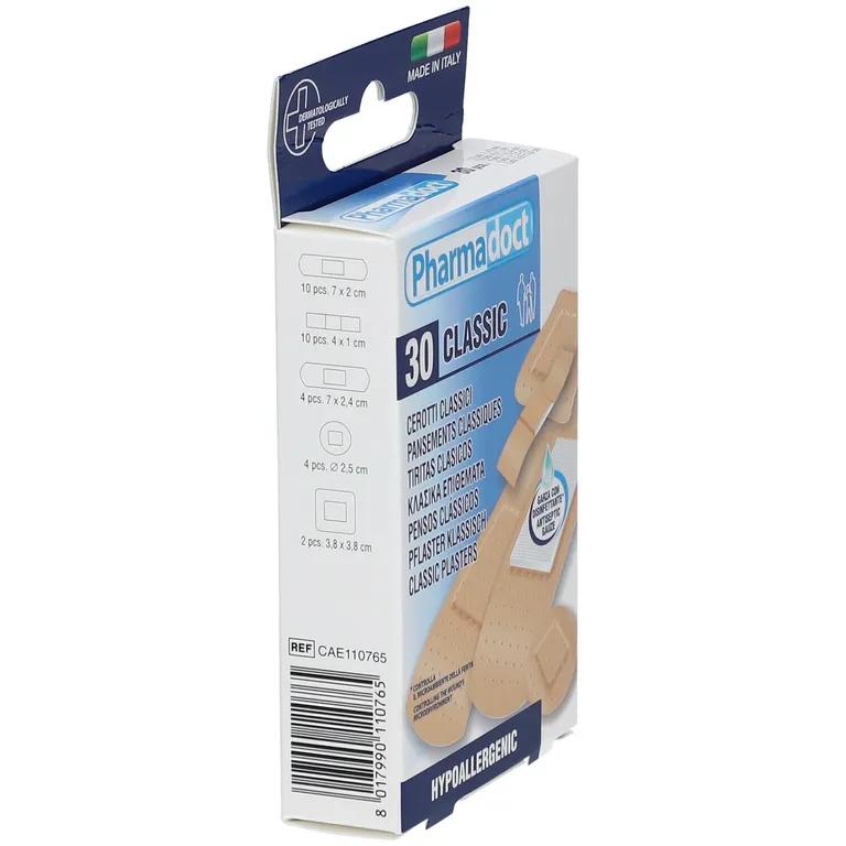 Shopapotheke Pharmadoct Pflaster Klassisch Mit Antiseptischer Auflage 5 Größen