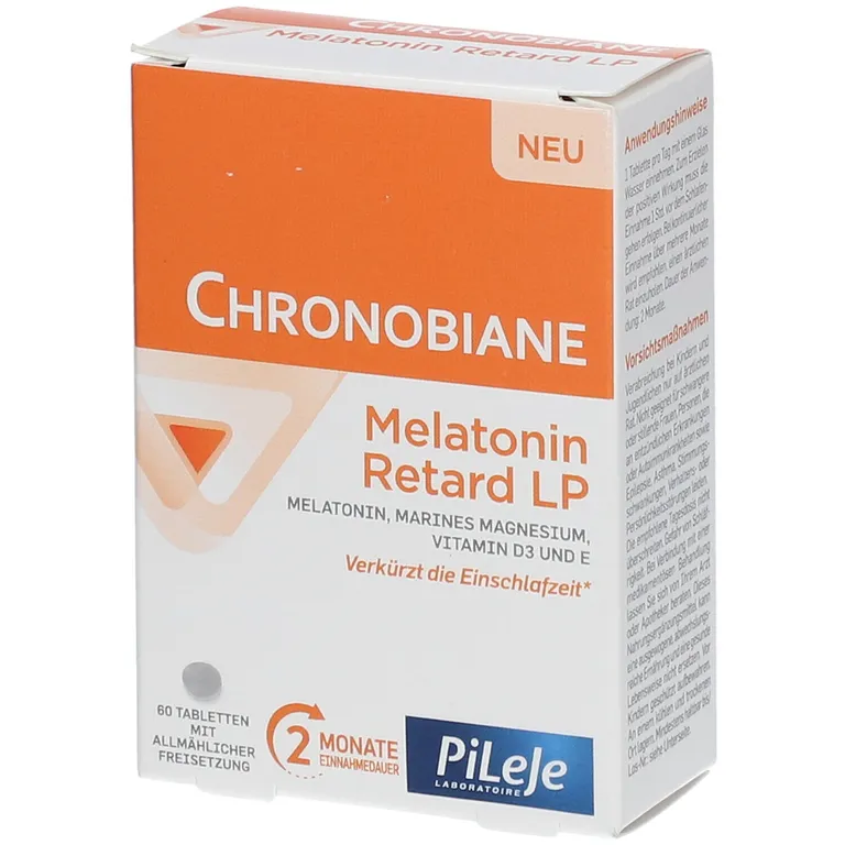 shopapotheke PiLeJe Chronobiane Melatonin Retard LP
