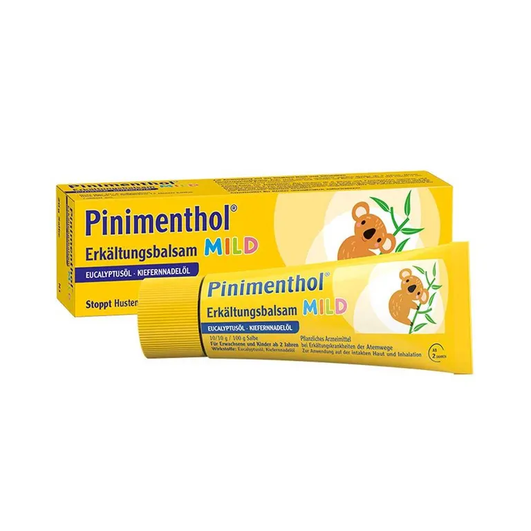 shopapotheke Pinimenthol® Erkältungsbalsam mild ab 2 Jahren - mit Eucalyptus- und Kiefernnadelöl