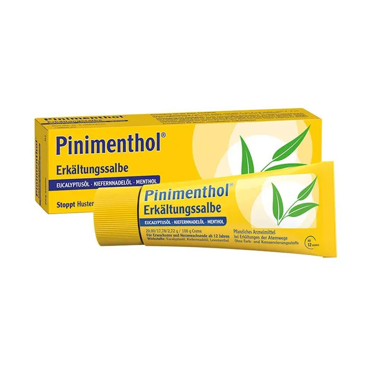 shopapotheke Pinimenthol® Erkältungssalbe ab 12 Jahren - mit Eucalyptusöl Kiefernnadelöl und Menthol