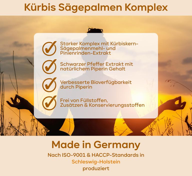 Shopapotheke Plantomol® Prosta Fortuna - Prostata Komplex Mit Kürbiskern Sägepalme Pinienrinde Und 6 Weiteren