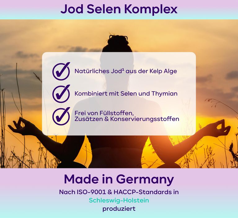 Shopapotheke Plantomol® Schilddrüsen Harmonie - Jod Selen Komplex Bei Schilddrüsenunterfunktion