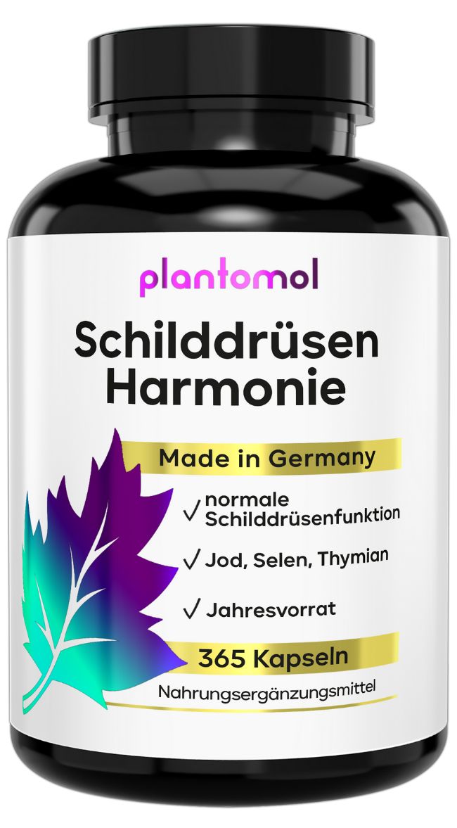 shopapotheke plantomol® Schilddrüsen Harmonie - Jod Selen Komplex bei Schilddrüsenunterfunktion