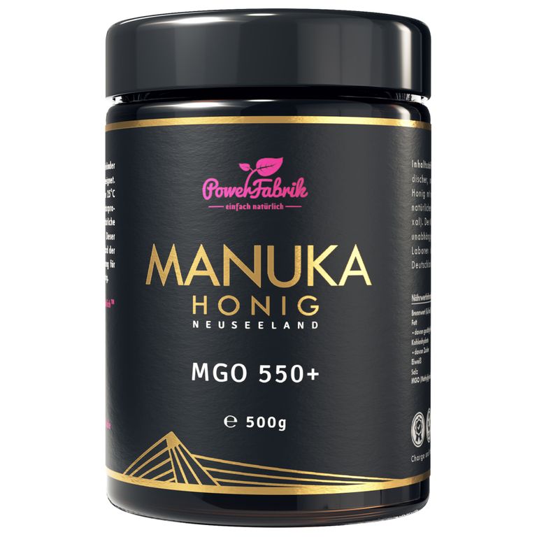 Shopapotheke PowerFabrik Manuka Honig MGO 550+ Im Glas