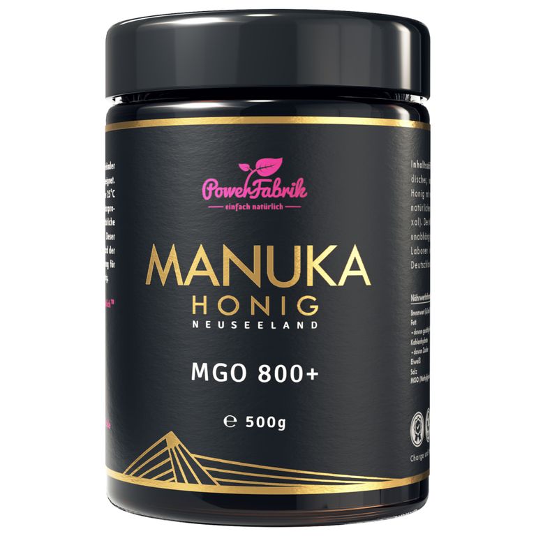 Shopapotheke PowerFabrik Manuka Honig MGO 800+ Im Glas