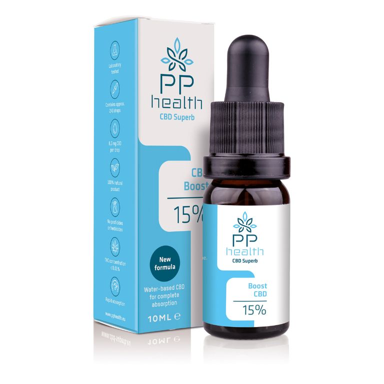shopapotheke PP Health Boost 15% mit Schweiz CBD Extract