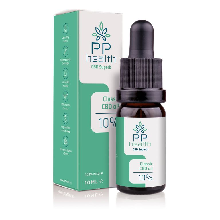 shopapotheke PP Health Vollspektrum 10% mit Schweiz CBD Extract