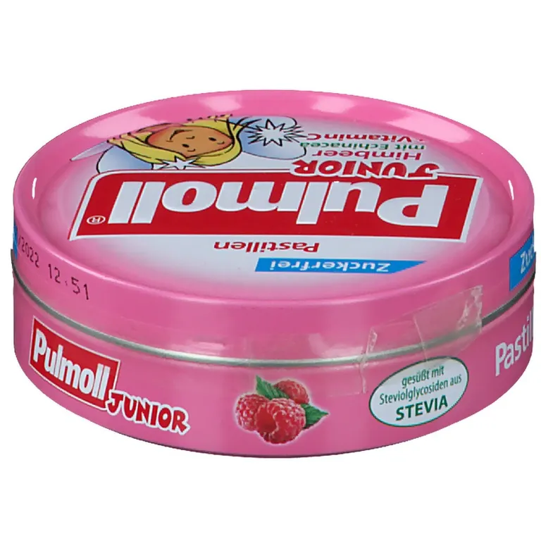 Shopapotheke Pulmoll® Junior "Hals-Fee" Himbeer Zuckerfrei