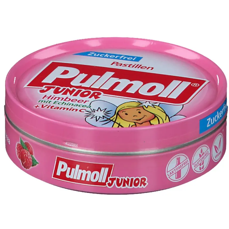 Shopapotheke Pulmoll® Junior "Hals-Fee" Himbeer Zuckerfrei