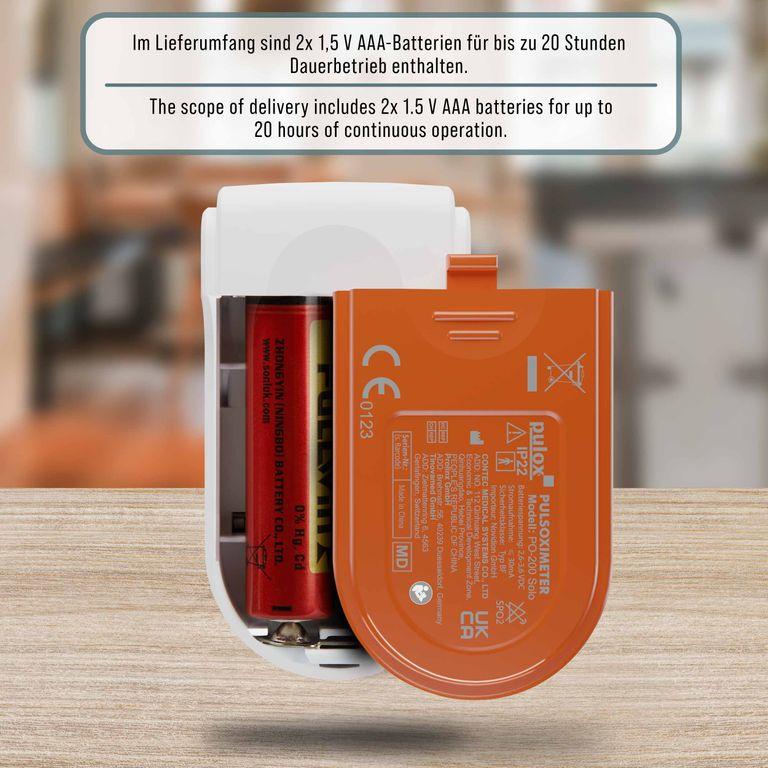 Shopapotheke Pulox PO-200 Solo - Finger-Pulsoximeter - Orange