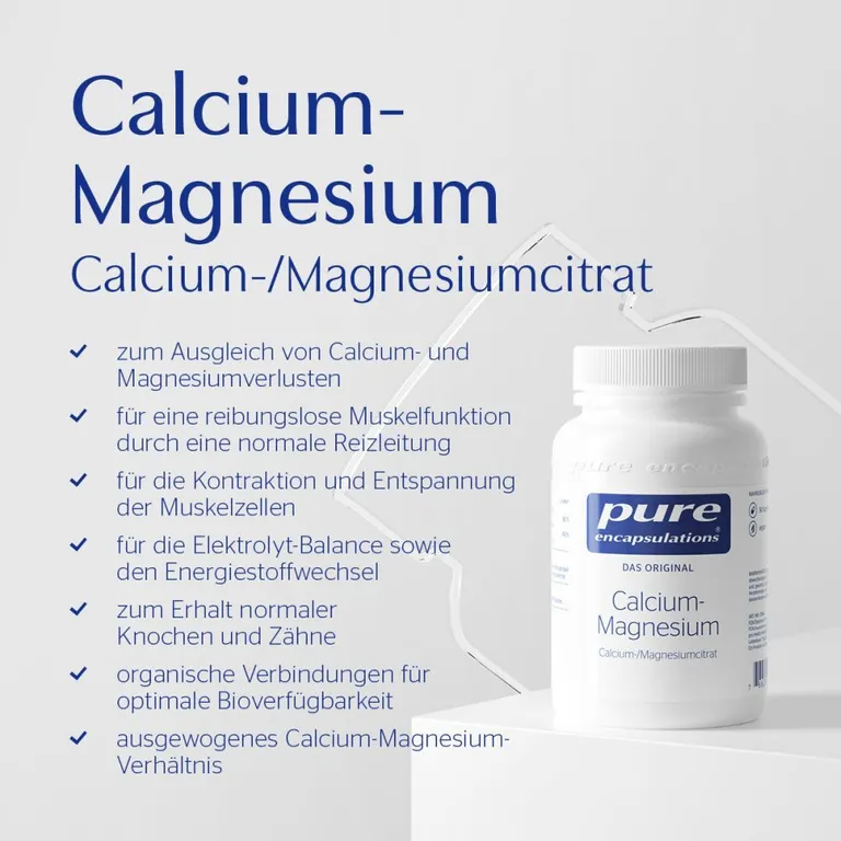 Shopapotheke Pure Encapsulations® Calcium-/Magnesiumcitrat