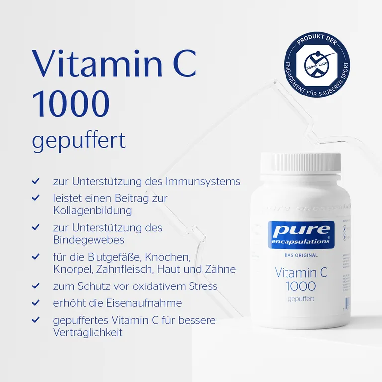 Shopapotheke Pure Encapsulations® Vitamin C 1000 Gepuffert