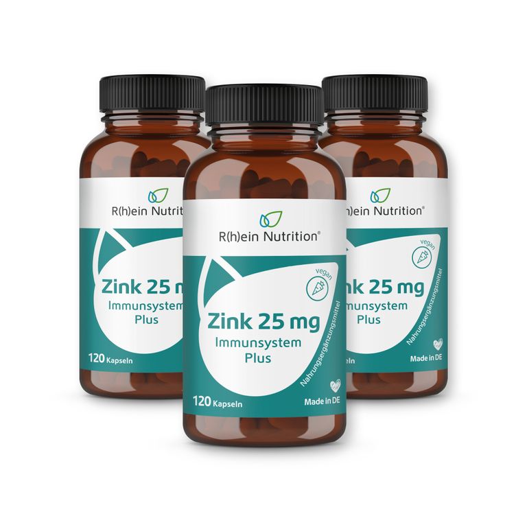 shopapotheke R(h)ein Nutrition Zink 25 mg Immunsystem Plus