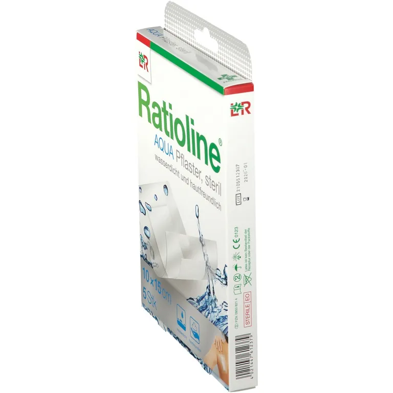 Shopapotheke Ratioline® Aqua Duschpflaster Plus 10 X 15 Cm