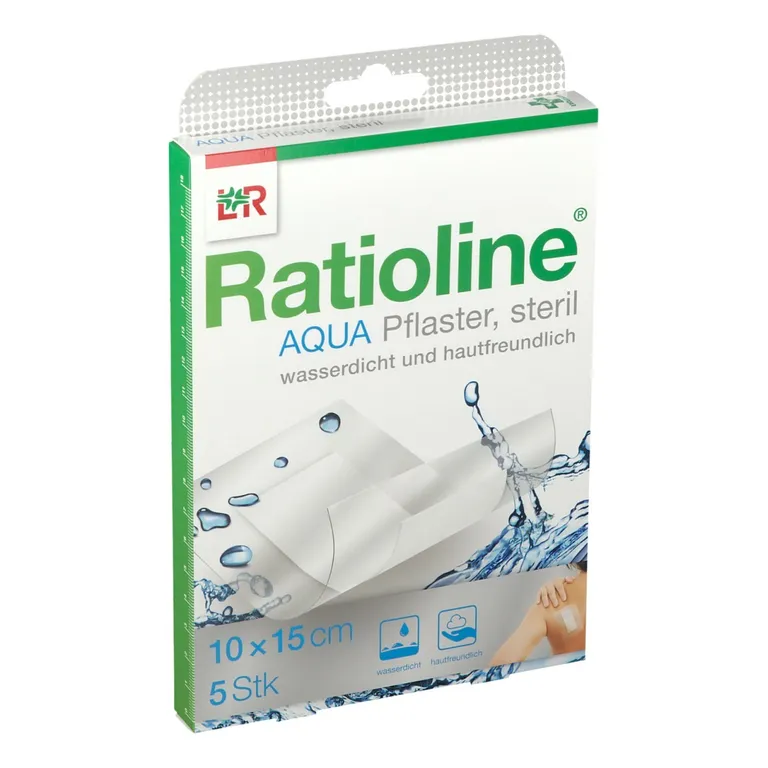 shopapotheke Ratioline® aqua Duschpflaster Plus 10 x 15 cm
