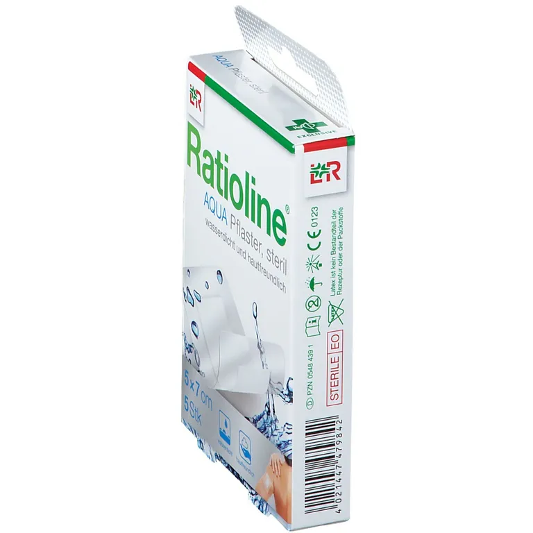 Shopapotheke Ratioline® Aqua Duschpflaster Plus 5 X 7 Cm
