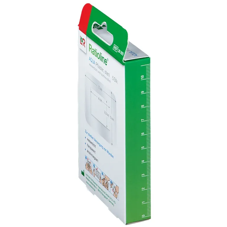 Shopapotheke Ratioline® Aqua Duschpflaster Plus 5 X 7 Cm