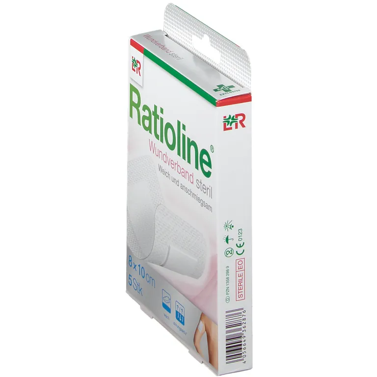 Shopapotheke Ratioline® Wundverband 10 Cm X 8 Cm Steril