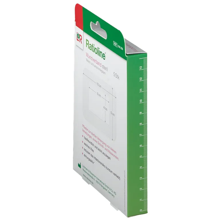 Shopapotheke Ratioline® Wundverband 10 Cm X 8 Cm Steril