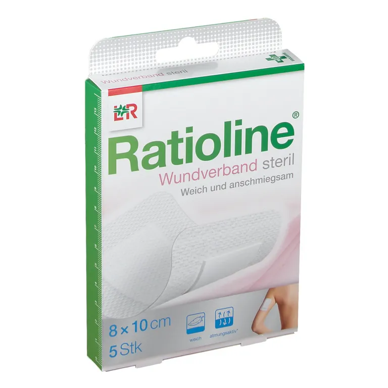 shopapotheke Ratioline® Wundverband 10 cm x 8 cm steril