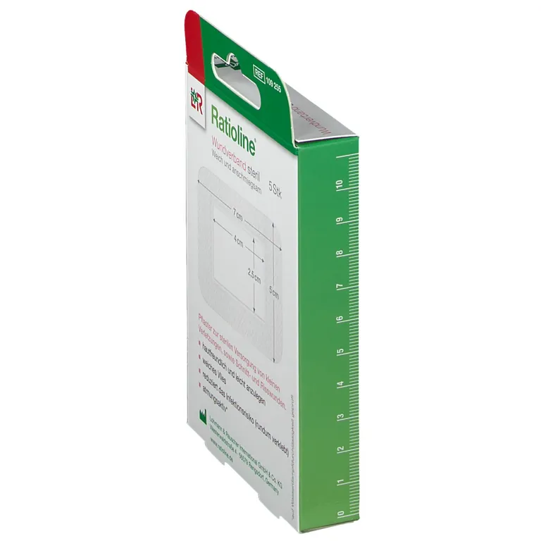Shopapotheke Ratioline® Wundverband Steril 7 X 5 Cm