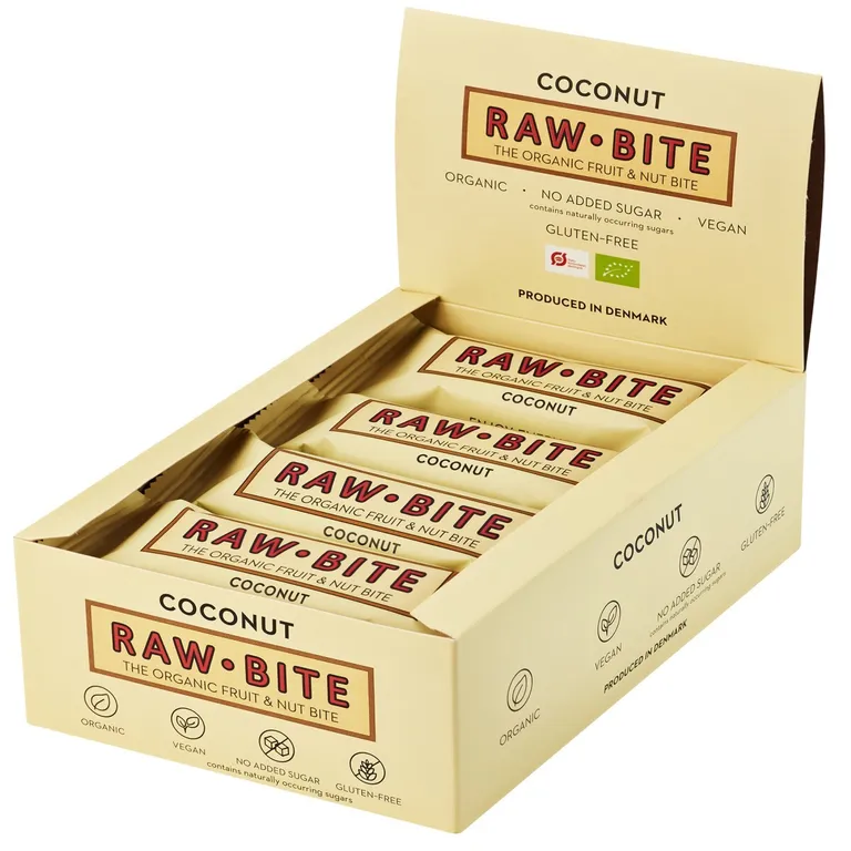 shopapotheke RAWBITE Frucht- & Nussriegel mit Kokosnuss