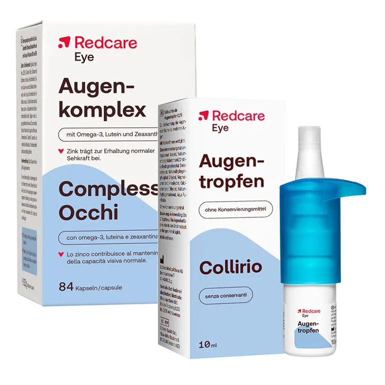 shopapotheke Redcare Augentropfen + Redcare Augenkomplex