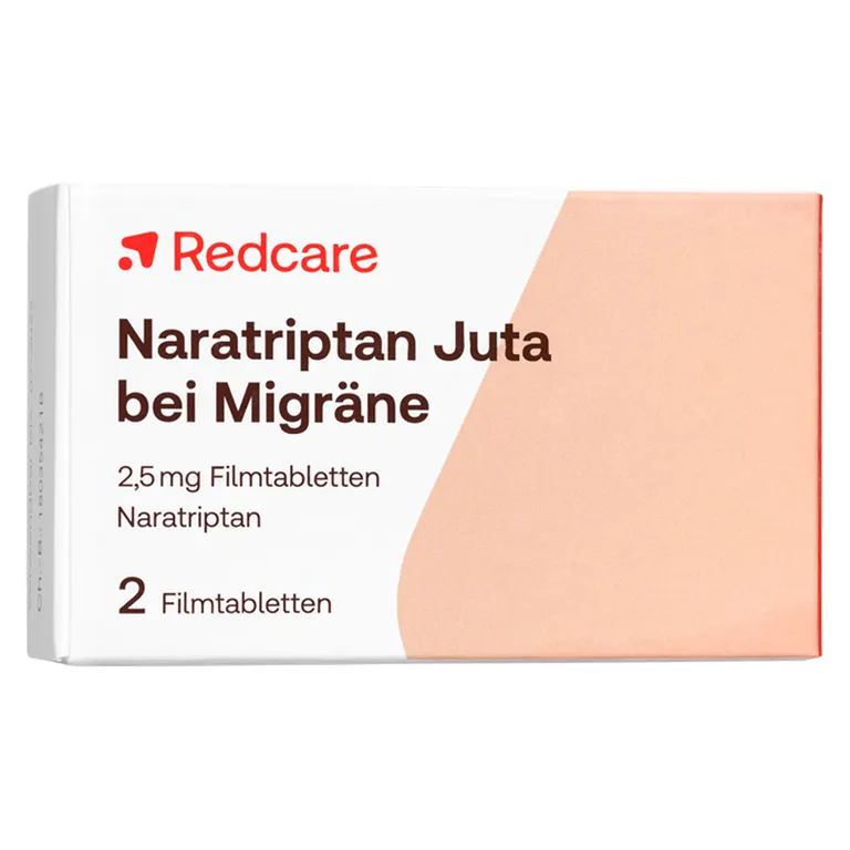 shopapotheke Redcare Naratriptan Juta bei Migräne 2 5mg