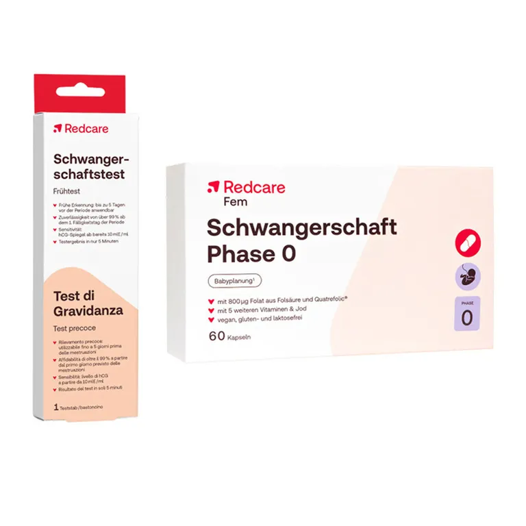 shopapotheke Redcare Schwangerschaft Phase 0 + Schwangerschaftstest - Frühtest