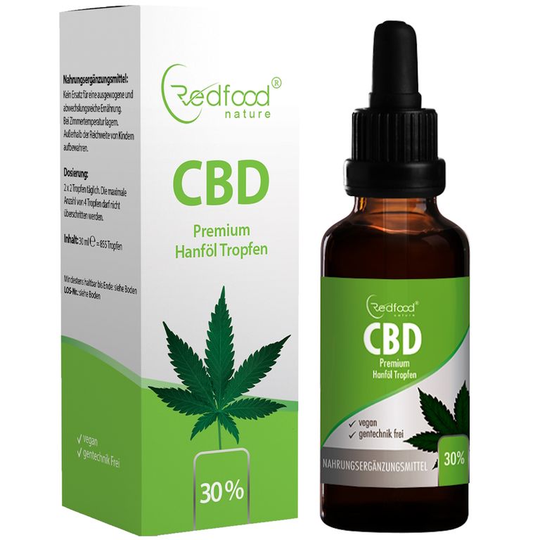 shopapotheke Redfood® CBD ÖL Vollspektrum 30% - 10 ml