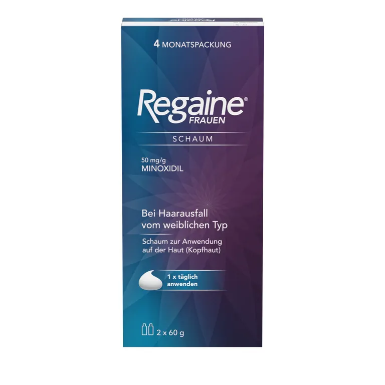 shopapotheke Regaine® Frauen Schaum 4 Monats-Vorrat - Jetzt 10% mit dem Code "regaine2025" sparen*