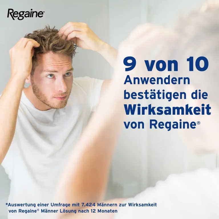 Shopapotheke Regaine® Männer Lösung Mit 5% Minoxidil 6 Monats-Vorrat