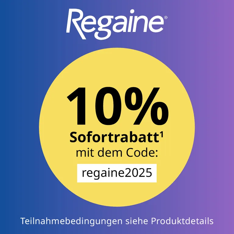 Shopapotheke Regaine® Männer Schaum 3 Monats-Vorrat - Jetzt 10% Mit Dem Code "regaine2025" Sparen*