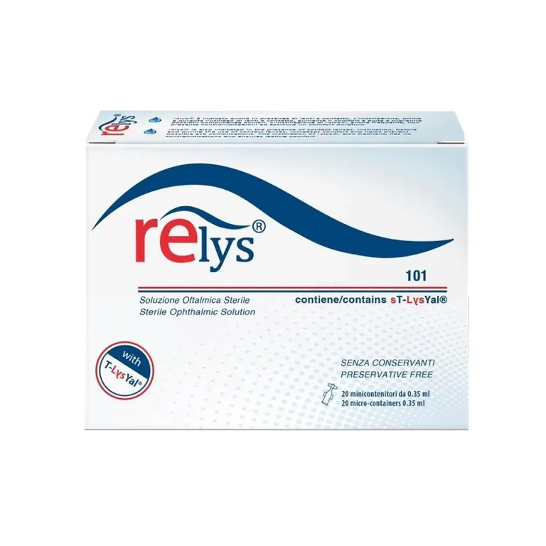 shopapotheke RELYS®: Die 1. Augentropfen mit dem Supramolekül sT-LysYal®