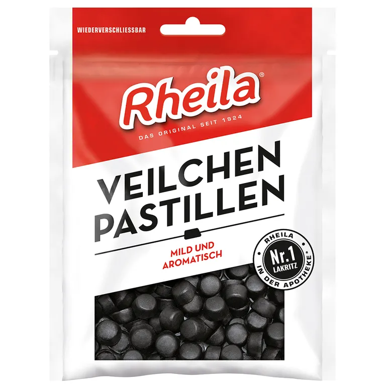 shopapotheke Rheila® Veilchen Pastillen mit Zucker