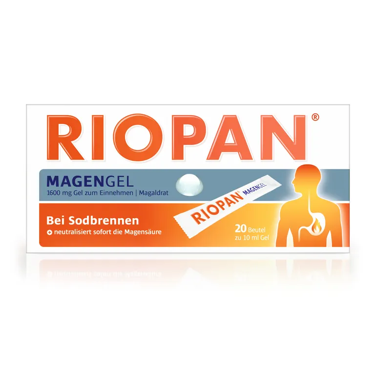 shopapotheke RIOPAN® Magen Gel - bei Sodbrennen und säurebedingten Magenbeschwerden