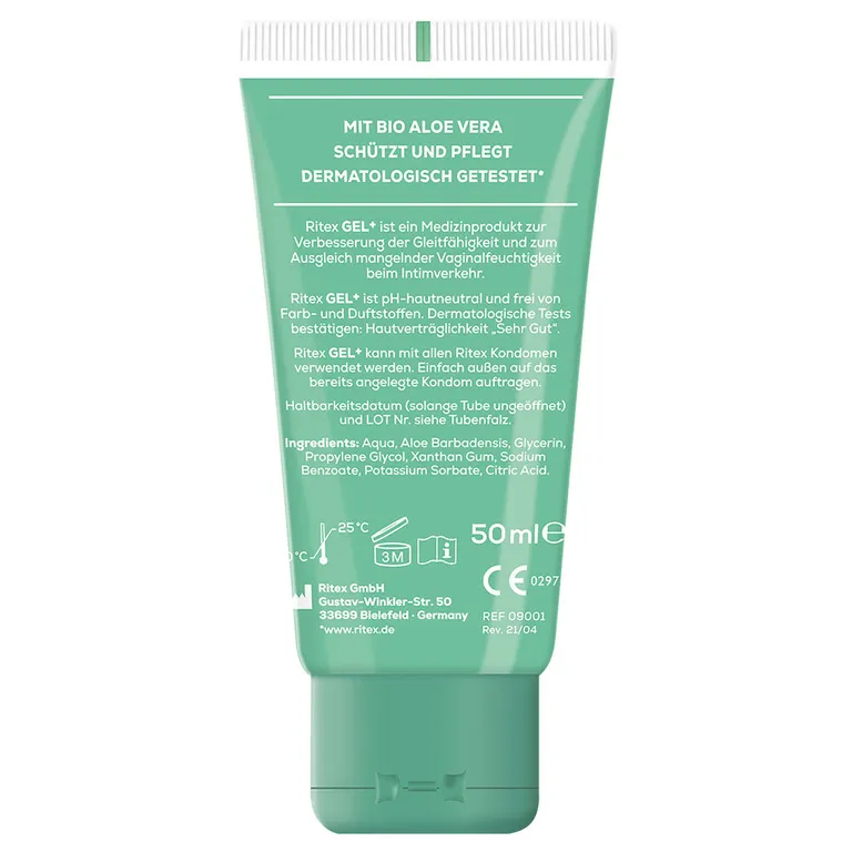 Shopapotheke Ritex GEL+ Gleit- & Massage Gel Mit Bio-Aloe Vera