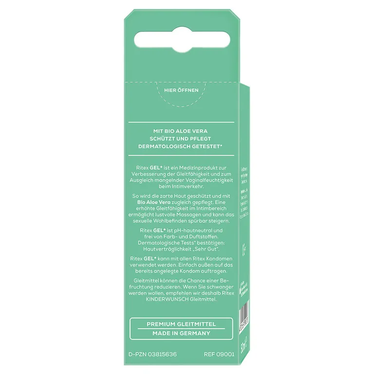 Shopapotheke Ritex GEL+ Gleit- & Massage Gel Mit Bio-Aloe Vera