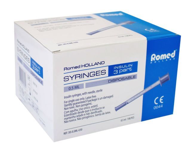 shopapotheke Romed Insulinspritzen U-50 steril 50 I.E. / 0 5 ml