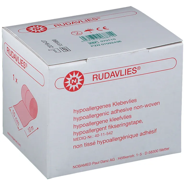 shopapotheke RUDAVLIES® hypoallergenes Klebevlies 10 cm x 10 m