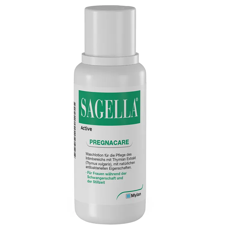 shopapotheke SAGELLA Active - PREGNACARE: Seifenfreie Intimwaschlotion für Frauen während und nach der Schwangerschaft