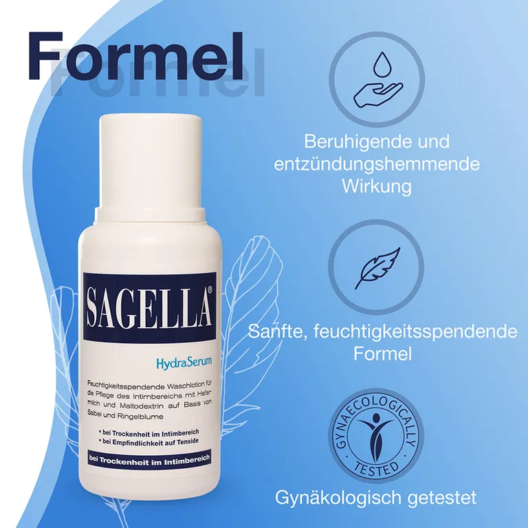 Shopapotheke SAGELLA HydraSerum: Feuchtigkeitsspendende Intimwaschlotion Bei Trockenheit Im Intimbereich